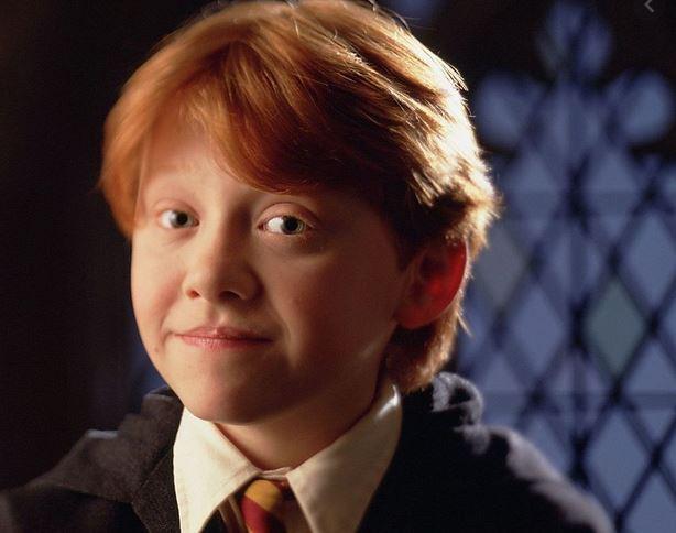 Rupert Grint, o Roni de Harry Potter, é o mais novo babão do cinema