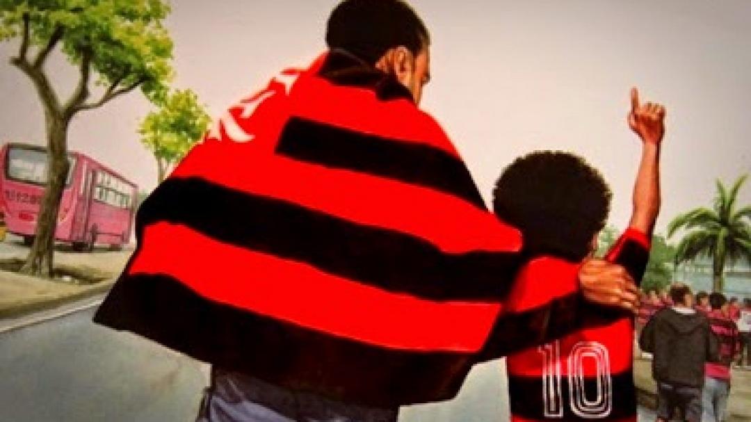 Tio vascaíno veste a camisa do Flamengo para torcer com sobrinho que perdeu o pai - Papo de Pai
