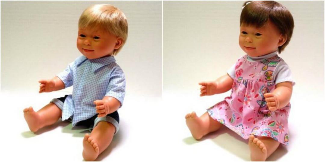 Marca cria uma linha de bonecas com características físicas de crianças com Sindrome de Down