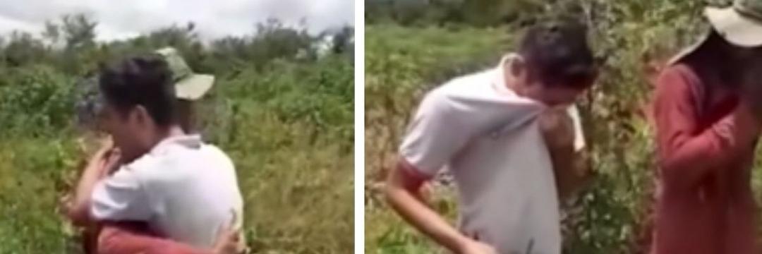 Vídeo viral: Filho de agricultor passa em medicina e emociona dando notícia ao pai na lavoura