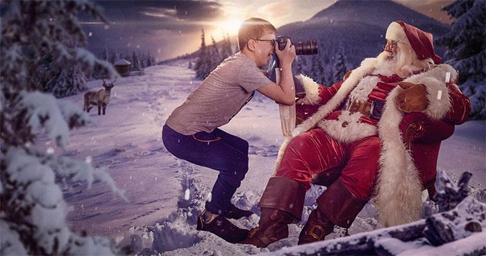 Fotógrafos organizam ensaio especial de Natal para crianças em hospitais, pois para alguns pode ser o último - Papo de Pai